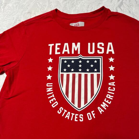 Team USA Olympics Graphic Tee Size 4 - Picture 3 of 6